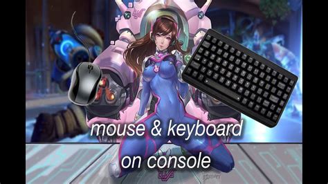 Mouse And Keyboard On Console Overwatch Youtube