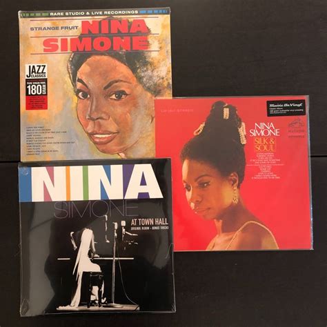 Nina Simone Silk And Soul Live At Town Hall And Strange Catawiki
