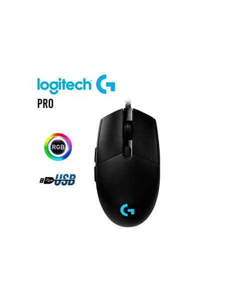 Mouse Logitech G Pro Gaming Led Rgb 910 005439 Fabisnet