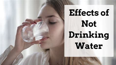 What Happens To Your Body When You Stop Drinking Water Effects Of