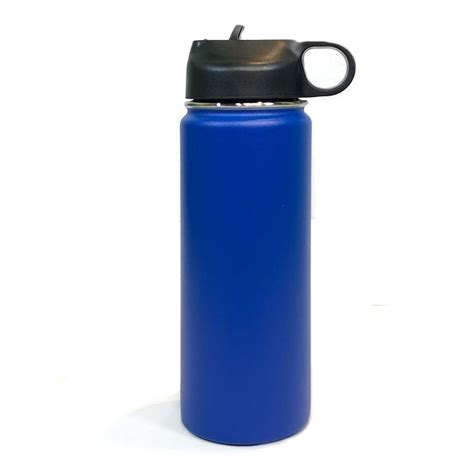 20 Oz Stainless Steel Powder Coated Blank Insulated Sport Water Bottle