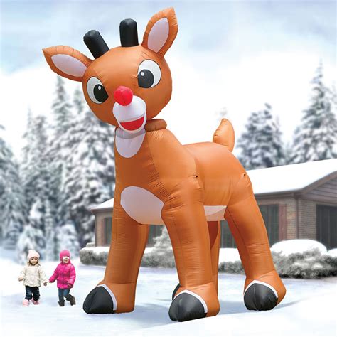 Shop annuals, perennials, houseplants, vegetables, trees, shrubs, succulents, lawn care supplies, mulch, fertilizer, birding lighted lawn decorations. Gigantic 15 Foot Inflatable Rudolph the Red-Nosed Reindeer ...