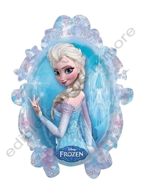 Disneys Frozen Elsa Personalized Edible Print Premium Cake Toppers Fr
