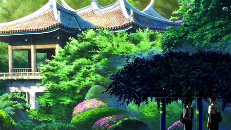 Anime Garden Wallpapers Top Free Anime Garden Backgrounds
