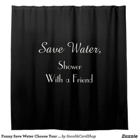 Funny Save Water Shower With Friend Shower Curtain Zazzle Save Water Shower Evil Queen