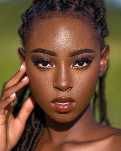 Instagram Dark Skin Beauty Dark Skin Makeup Natural Beauty Beautiful