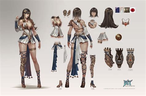 ArtStation Project HIT Pyran Concept Art Art Slow Kihun Kim Female Character Design