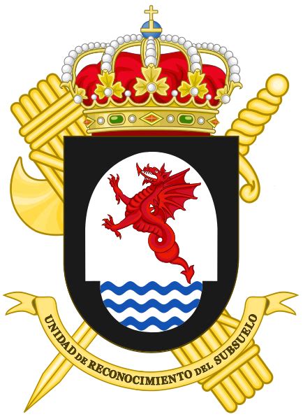 escudo de underground reconnaissance unit guardia civil png arms crest of underground