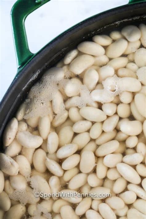 how to soak beans {overnight and quick soak } spend with pennies