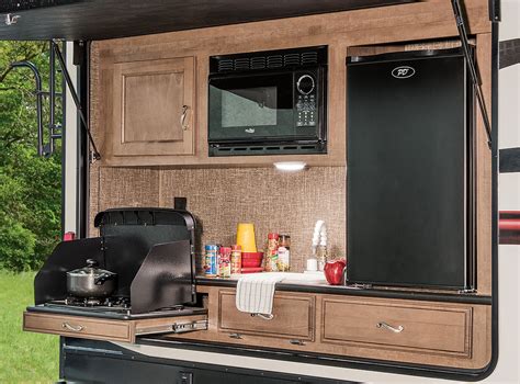 Top 20 Travel Trailers With Outdoor Kitchens Home Inspiration And