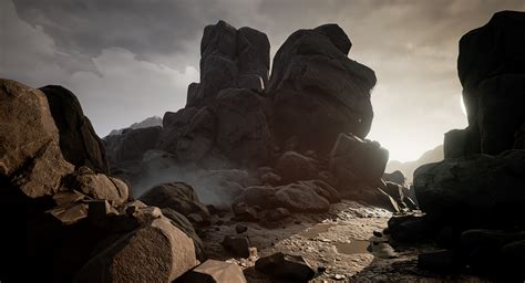 Portfolio Landscape In Unreal Engine 4