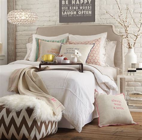 Our mission is to help people visualize, create & maintain beautiful. Bedroom idea: taupe and white everything. Mixed textures ...