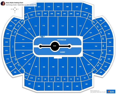 Xcel Energy Center Seating Charts For Concerts