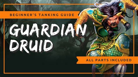 Beginners Guardian Druid Tanking Guide Wow Bfa Youtube