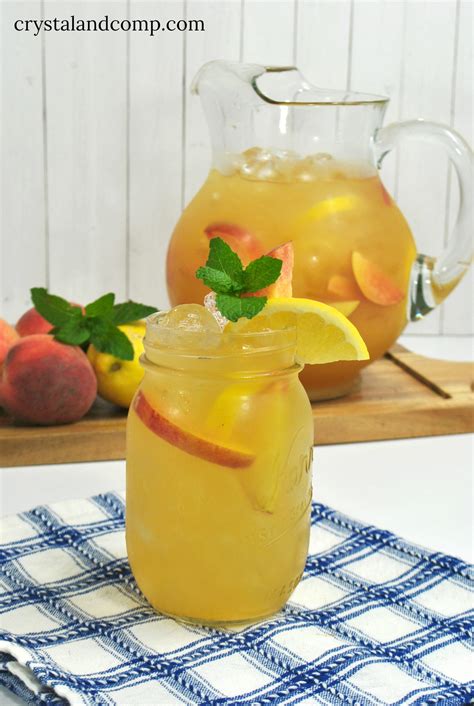 Homemade Peach Lemonade Recipe