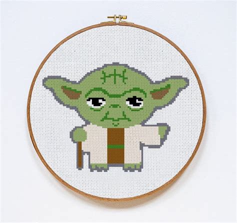 Star Wars Yoda Cross Stitch Pattern Pdf Download