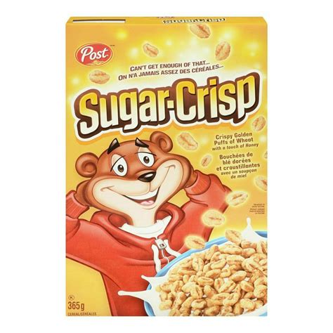 6x Boxes Post Sugar Crisp Cereal 365g129oz Each From Canada Fresh