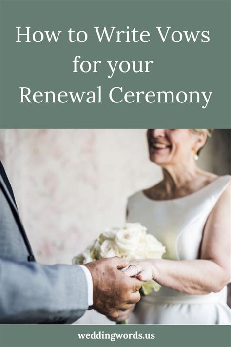 Vow Renewal Wording 6 Tips For Writing Custom Vows Wedding Vow