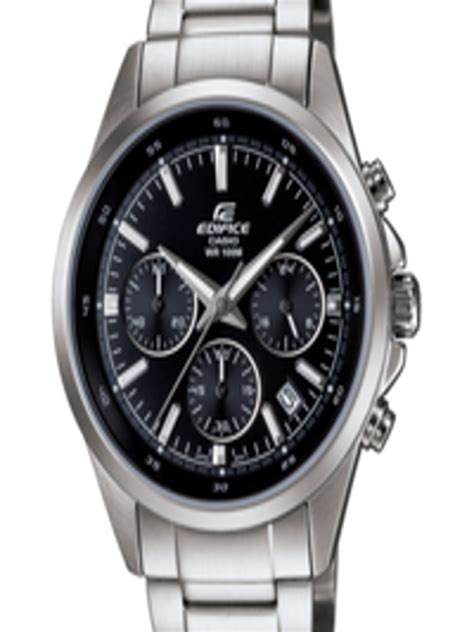 buy casio edifice men black dial chronograph watch efr 527d 1avudf ex098 watches for men