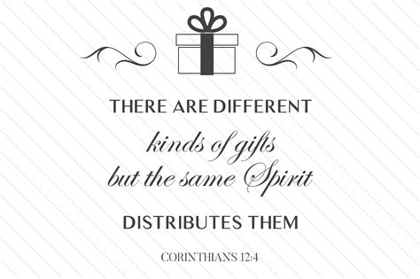 There Are Different Kinds Of Ts But The Same Spirit Distributes