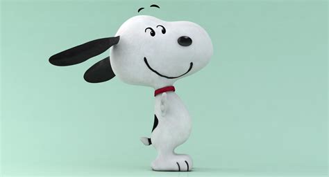 3d Peanuts Snoopy