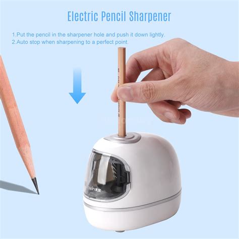 Auto Electric Pencil Sharpener For Battery Operated Home School
