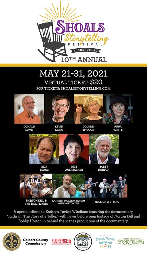 Buy Tickets Shoals Storytelling Festival