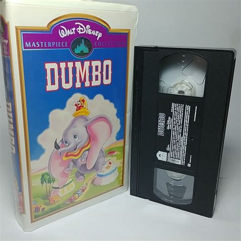 Dumbo Walt Disney Masterpiece Collection Vhs Tape 1998 Very Clean And