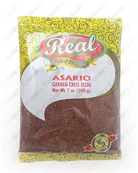 Real Asario Garden Cress Seeds 200 Gms