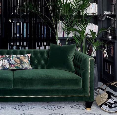 A sofa or couch is an integral part of interior design; Pin by Maria Zahid on Library Space | Art deco living room ...
