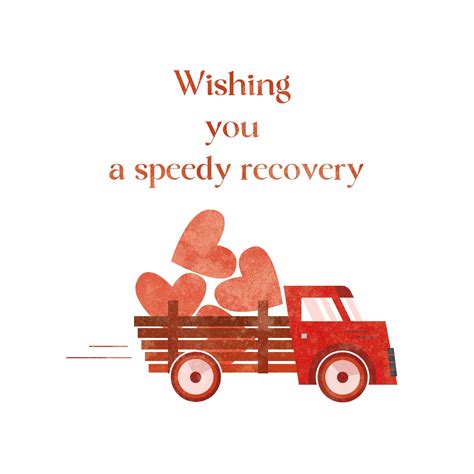 Wishing You Speedy Recovery Card Boomf