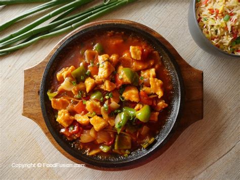 Sizzling Chicken Manchurian – Food Fusion