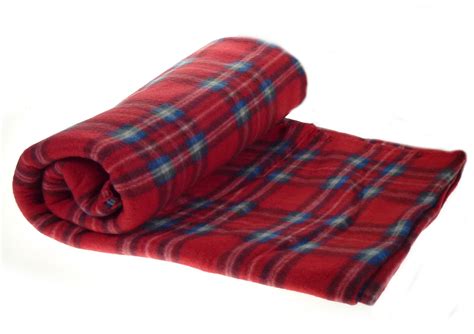 Wer möchte sich schließlich nicht gern an einem verregneten tag unter eine warme. Schottenkaro Überwurf Polyester Weich Cosy Polar Fleece ...
