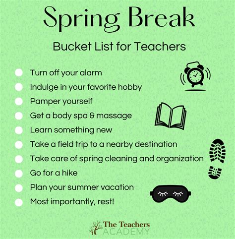 Spring Break Wellness For Teachers Tips To Rest Relax And Recharge