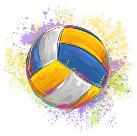 Haga clic en los botones y descargue esta imagen fondo de voleibol de dibujos animados gratis. Vectores de stock de Voley, ilustraciones de Voley sin ...