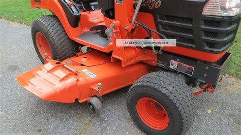2004 Kubota Bx2230 4x4 Compact Tractor W Loader Belly Mower Hydro 647