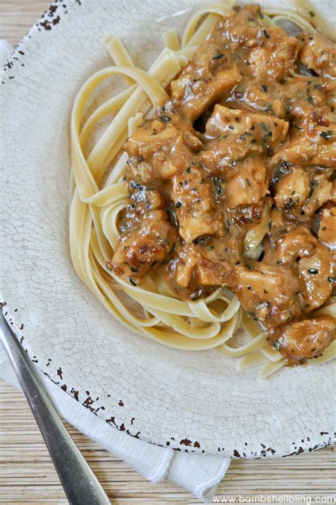 So enjoy this beautifully roasted chicken breast doused in a creamy mushroom sauce. Teriyaki Chicken Alfredo Recipe