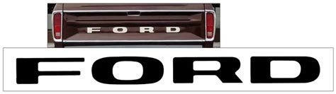 1973 79 Ford Tailgate Letter Decal Set Styleside Graphic Express