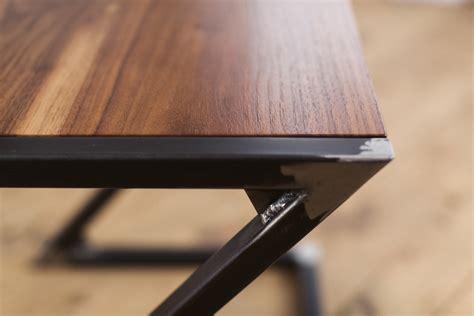 See more ideas about industrial furniture, metal furniture, metal. Walnut and Raw Steel Z-Chair - Factor Fabrication