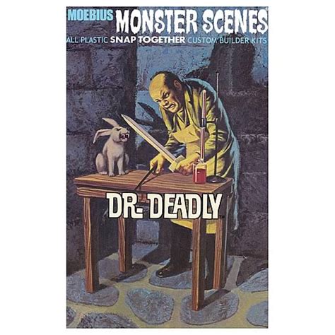 Monster Scenes Dr Deadly Model Kit Moebius Models Monsters Model
