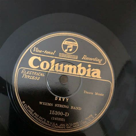 popsike.com - COUNTRY WEEMS STRING BAND Columbia 15300 Greenback Dollar