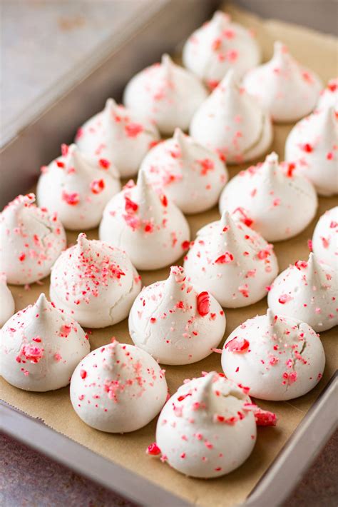 Peppermint Meringue Cookies Bake With Shivesh