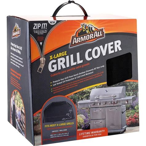 Mr Bar B Q 25 In Black Gas Grill Cover In The Grill Covers Department