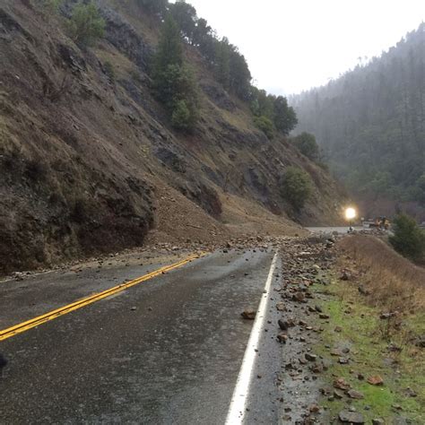 Update Highway 299 Shut Down Near Big Bar Due To Rockslide Lost