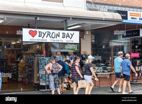 Byron Bay Town Centre And High Street Shops New South Wales Australia