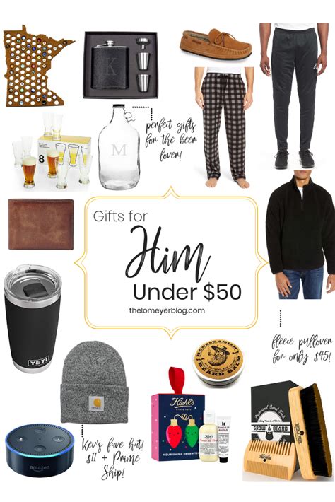 Maybe you would like to learn more about one of these? Gift Guide: 15+ Gifts for Him Under $50 | Lo Meyer ...