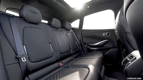 2021 Aston Martin DBX Onyx Black - Interior, Rear Seats | HD Wallpaper