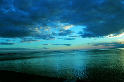 Blue Sea And Sky