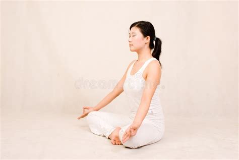 A Asian Girl Doing Yoga Stock Image Image Of Scenery 10139835
