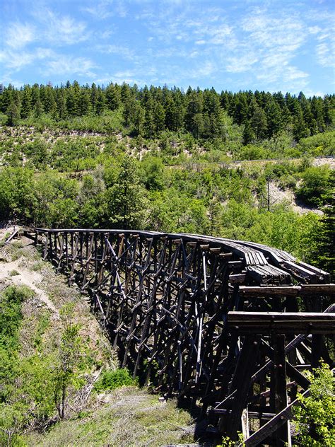 Railroad Trestle At Cloudcroft New Mexico Photograph By Kurt Van Wagner